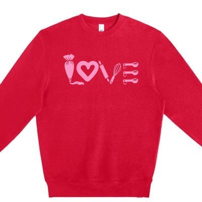 Baking Baker Premium Crewneck Sweatshirt