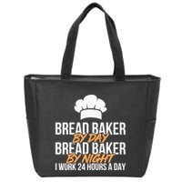 Bread Baking Bread Baker Sordough Baker Bakery Breadmaker Zip Tote Bag