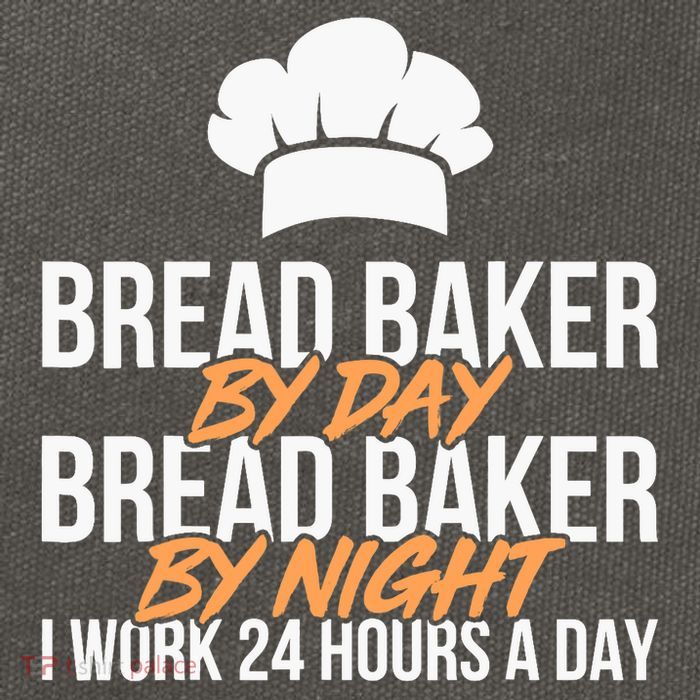 Bread Baking Bread Baker Sordough Baker Bakery Breadmaker Cotton Canvas Backpack