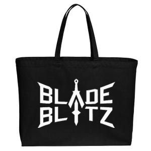 Blade Blitz Cotton Canvas Jumbo Tote