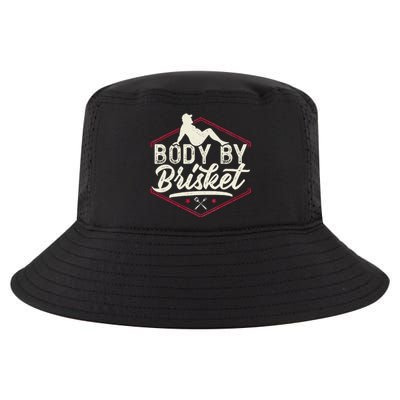 Body By Brisket Funny Steak Lover Grilling BBQ Chef Cool Comfort Performance Bucket Hat