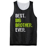 Best Big Brother Ever Teenager Older Sibling Mesh Reversible Basketball Jersey Tank