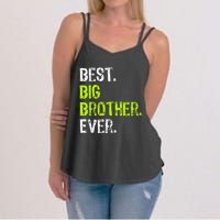 Best Big Brother Ever Teenager Older Sibling Women's Strappy Tank