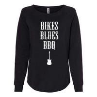 Bikes Blues Barbecue Fayetteville Ar Ozarks Music Womens California Wash Sweatshirt