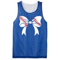 Baseball Bow Coquette Bows Great Gift Mesh Reversible Basketball Jersey Tank