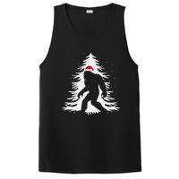 Bigfoot Believe Christmas Tree Sasquatch Santa Funny Bigfoot PosiCharge Competitor Tank