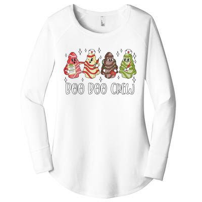 Boo Boo Cpew Nursing Women's Perfect Tri Tunic Long Sleeve Shirt