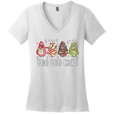 Boo Boo Cpew Nursing Women's V-Neck T-Shirt