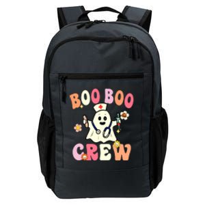 Boo Boo Crew Nurse Ghost Funny Halloween Costume For Gift Daily Commute Backpack