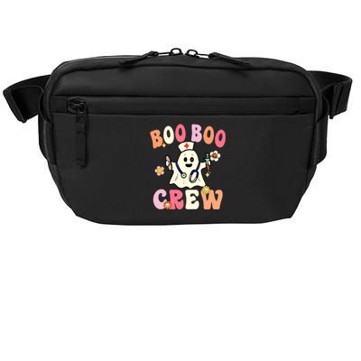 Boo Boo Crew Nurse Ghost Funny Halloween Costume For Gift Crossbody Pack