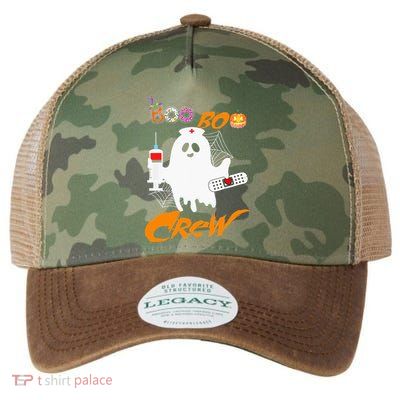 Boo Boo Crew Nurse Ghost Funny Halloween Costume Fun Gifts Legacy Tie Dye Trucker Hat