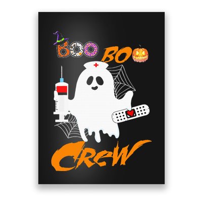 Boo Boo Crew Nurse Ghost Funny Halloween Costume Fun Gifts Poster