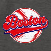 Boston Baseball Cityscape Distressed Women Vector Backpack