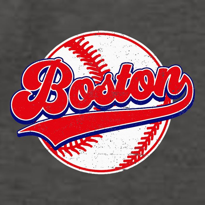 Boston Baseball Cityscape Distressed Women Vector Backpack