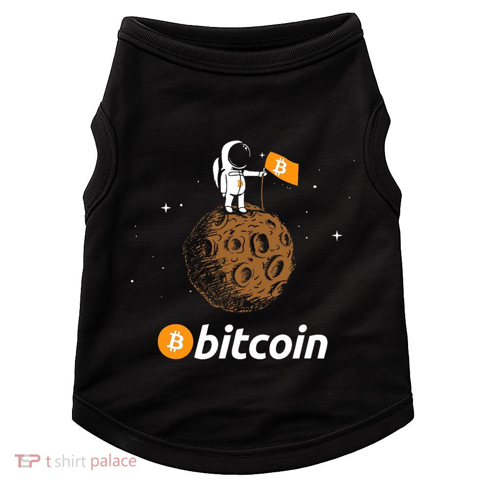Bitcoin Btc Crypto To The Moon Featuring Astronaut Doggie Tank