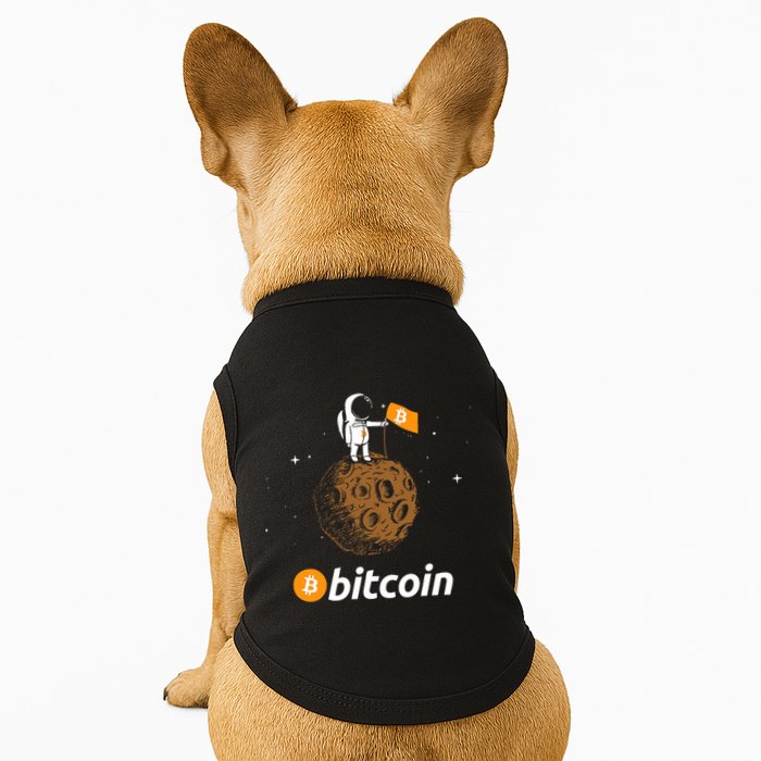Bitcoin Btc Crypto To The Moon Featuring Astronaut Doggie Tank