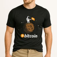 Bitcoin Btc Crypto To The Moon Featuring Astronaut Performance Shirt