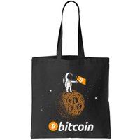 Bitcoin Btc Crypto To The Moon Featuring Astronaut Bag