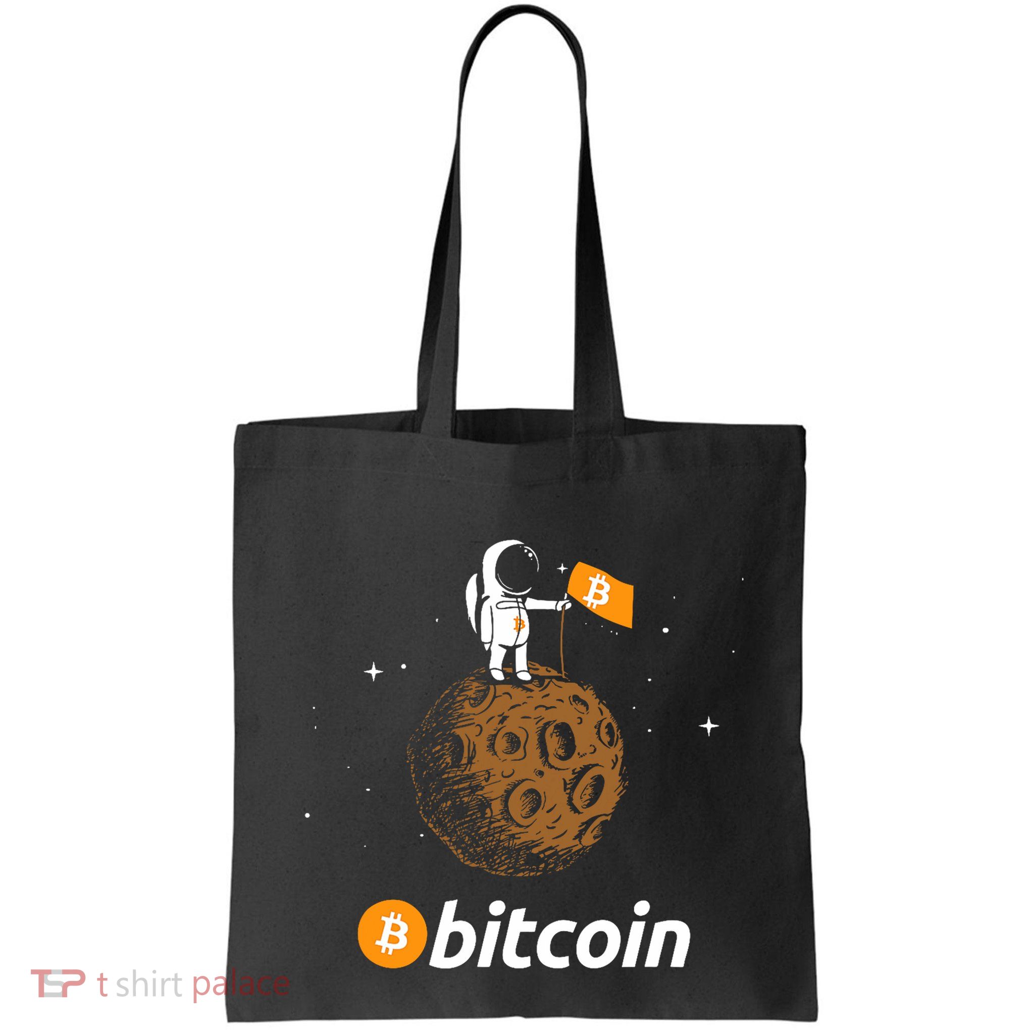 Bitcoin Btc Crypto To The Moon Featuring Astronaut Bag