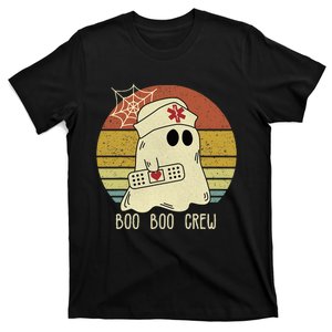 Boo Boo Crew Nurse Halloween Nurse For Women T-Shirt