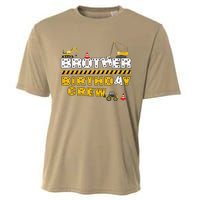 Brother Birthday Crew Construction Family Birthday Party Cooling Performance Crew T-Shirt