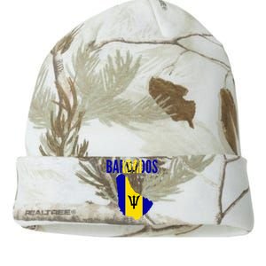 Barbadian Barbados Country Map Flag Kati Licensed 12" Camo Beanie