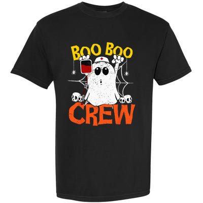 Boo Boo Crew Medical Assistant Fall Nurse Clothes Garment-Dyed Heavyweight T-Shirt