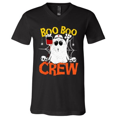 Boo Boo Crew Medical Assistant Fall Nurse Clothes V-Neck T-Shirt