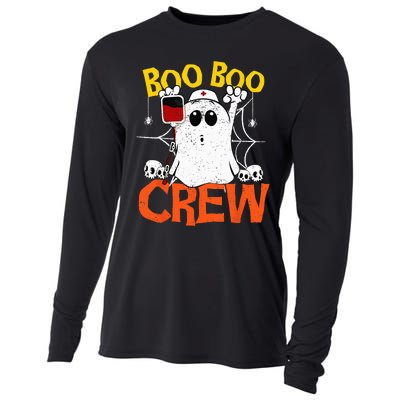 Boo Boo Crew Medical Assistant Fall Nurse Clothes Cooling Performance Long Sleeve Crew