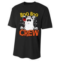 Boo Boo Crew Medical Assistant Fall Nurse Clothes Performance Sprint T-Shirt