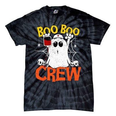 Boo Boo Crew Medical Assistant Fall Nurse Clothes Tie-Dye T-Shirt