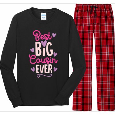 Best Big Cousin Ever For Girls And Boys Long Sleeve Pajama Set