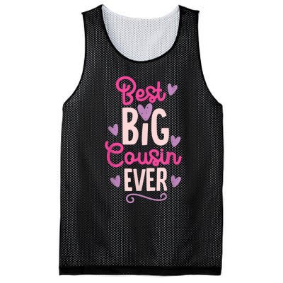 Best Big Cousin Ever For Girls And Boys Mesh Reversible Basketball Jersey Tank