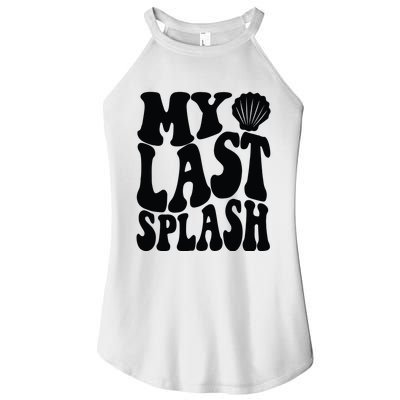 Beach Bachelorette Clothing Beach Party Favors Last Splash Women’s Perfect Tri Rocker Tank