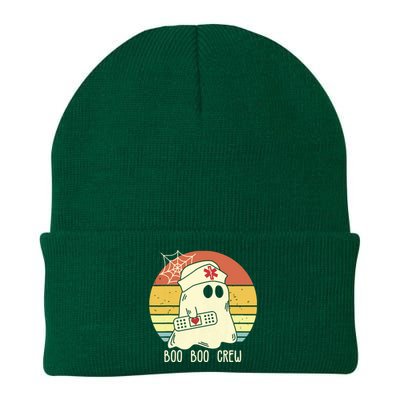 Boo Boo Crew Nurse Shirts Halloween Knit Cap Winter Beanie