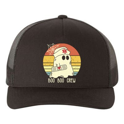 Boo Boo Crew Nurse Shirts Halloween Yupoong Adult 5-Panel Trucker Hat