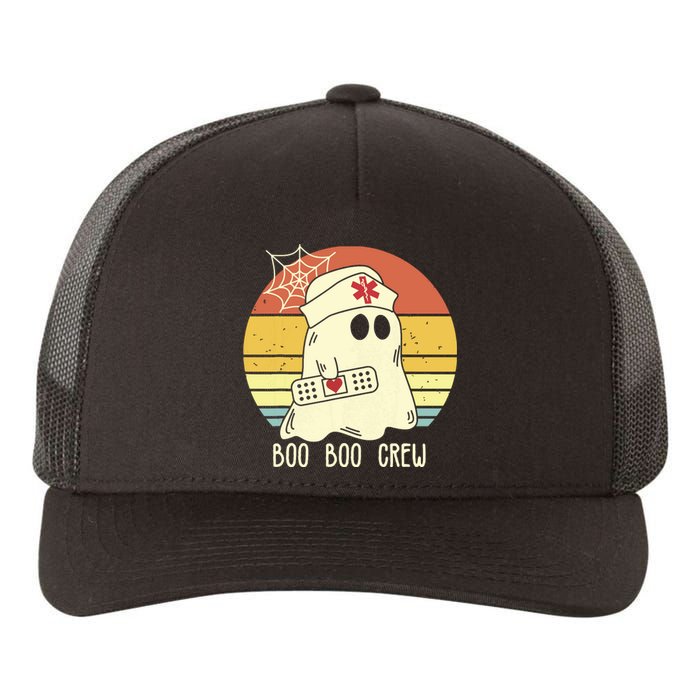 Boo Boo Crew Nurse Shirts Halloween Yupoong Adult 5-Panel Trucker Hat