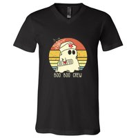 Boo Boo Crew Nurse Shirts Halloween V-Neck T-Shirt