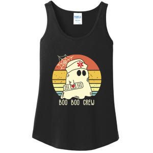 Boo Boo Crew Nurse Shirts Halloween Ladies Essential Tank