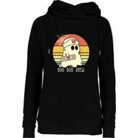 Boo Boo Crew Nurse Shirts Halloween Womens Funnel Neck Pullover Hood