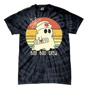 Boo Boo Crew Nurse Shirts Halloween Tie-Dye T-Shirt