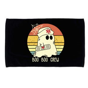 Boo Boo Crew Nurse Shirts Halloween Microfiber Hand Towel