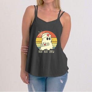 Boo Boo Crew Nurse Shirts Halloween Women's Strappy Tank