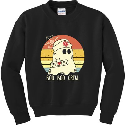 Boo Boo Crew Nurse Shirts Halloween Kids Sweatshirt