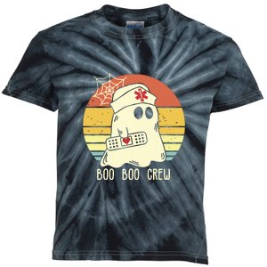 Boo Boo Crew Nurse Shirts Halloween Kids Tie-Dye T-Shirt