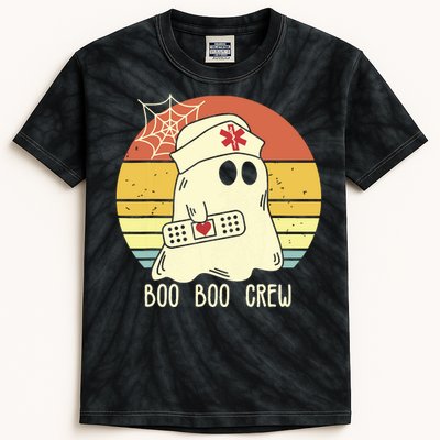 Boo Boo Crew Nurse Shirts Halloween Kids Tie-Dye T-Shirt