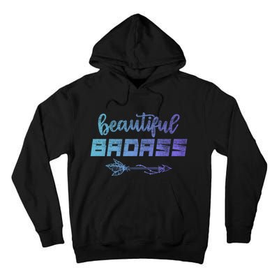 Beautiful Badass | Country Girl Gift | Empowered Wo Tall Hoodie