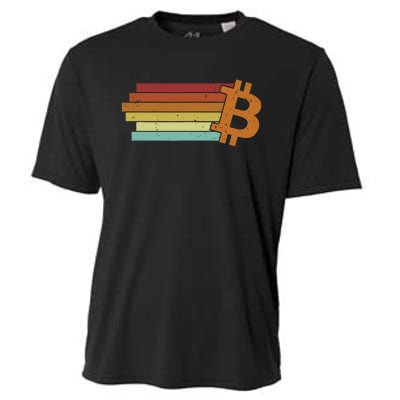 Bitcoin Blockchains Crypto Cryptocurrency Bitcoin Cooling Performance Crew T-Shirt