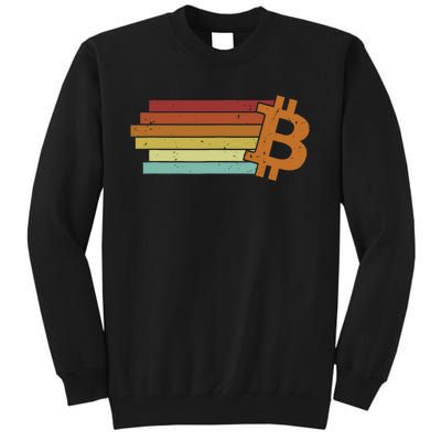 Bitcoin Blockchains Crypto Cryptocurrency Bitcoin Tall Sweatshirt