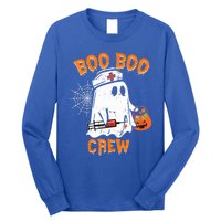 Boo Boo Crew Cute Nurse Halloween Costume Ghost Gift Long Sleeve Shirt